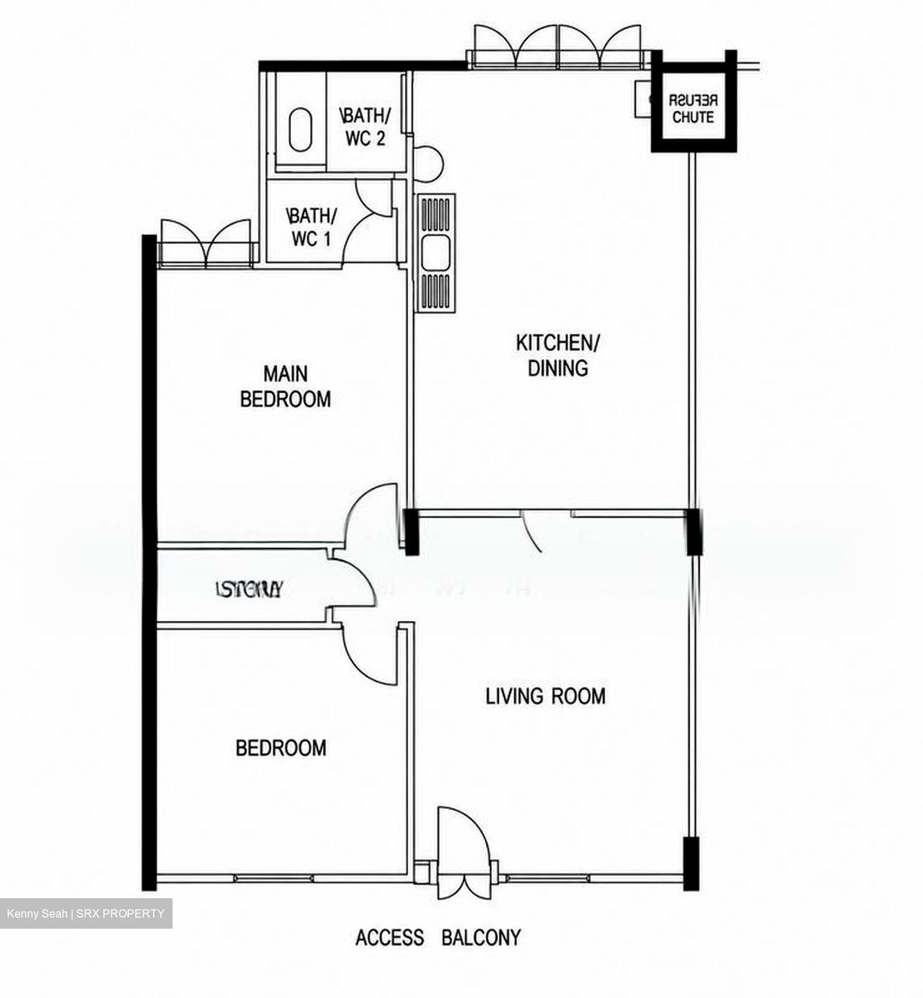 Blk 602 Clementi West Street 1 (Clementi), HDB 3 Rooms #582231821